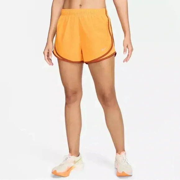 NEW Nike Women's Tempo Dry Core 3'' Running Shorts
Color: orange large - Picture 1 of 5